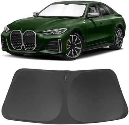 Windshield Sun Shade for 2022-2025 2026 BMW i4 M50 Accessories by LHFLIVE