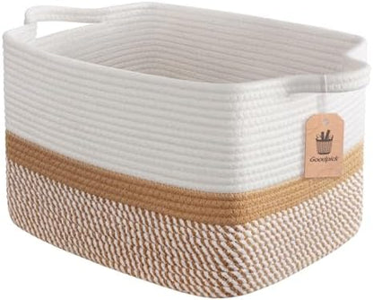 Goodpick Woven Storage Basket for Shelves by Goodpick