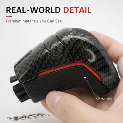TRD Style Black Carbon Gear Shift Knob - Image 6
