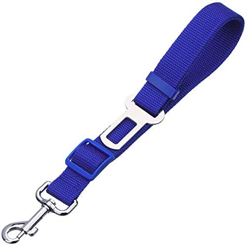 Elisel Elisel 2 Packs Adjustable Length Pet Dog Cat car seat Belt Pet seat Belt - Image 4