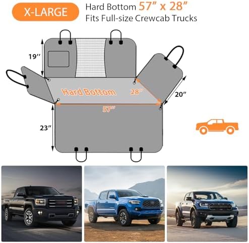 URPOWER XL Hard Bottom Dog Seat Cover - Image 5