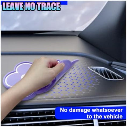 Car Dashboard Non Slip Mat, 10.23'' x 5.90'' PVC Washable Reusable Car Sticky - Image 4