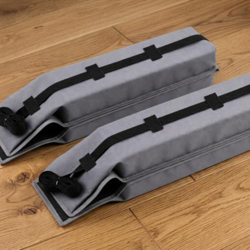 2 Pieces Vehicle Roof Rack Pads Crossbar Foam Guards - Image 7