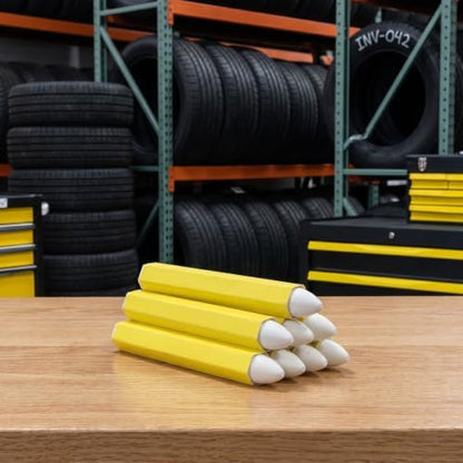 COLLBATH Tire Marker Crayon 12pcs Wax Paint Pen - Image 6