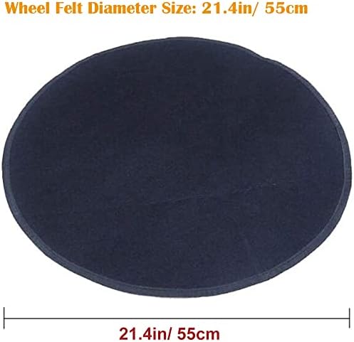 4 Pcs Tire Wheel Felts Covers Skyour 21.4in Lightweight Dustproof Scratch Tote - Image 2