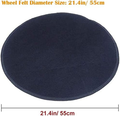 4 Pcs Tire Wheel Felts Covers Skyour 21.4in Lightweight Dustproof Scratch Tote - Image 2
