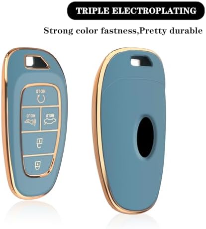 MILD EAST For Hyundai Key fob Cover 5 Button - Image 3