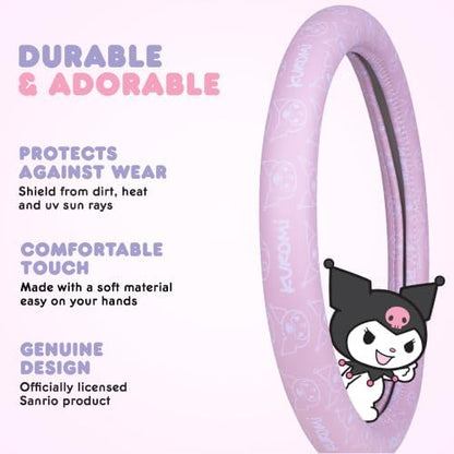 Sanrio Kuromi Steering Wheel Cover - Image 3