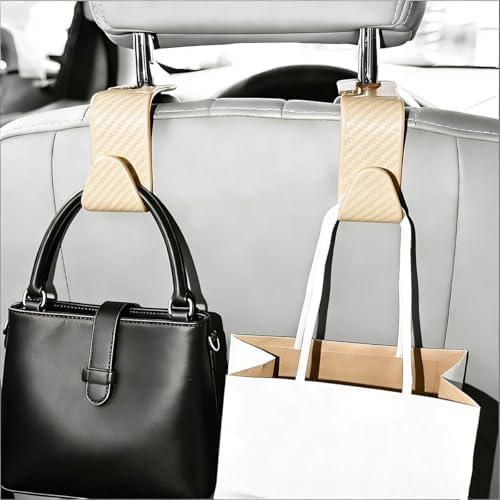 4PCS Car Seat Headrest Hook, Automotive Back Seat Storage Holder Hanger - Image 6