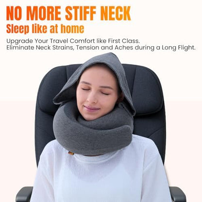 LOEXAIR™ Hooded Pro Travel Pillow - Image 4