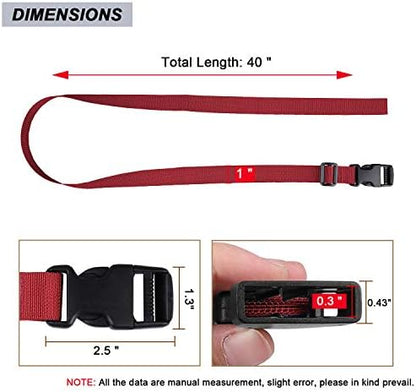 MAGARROW 24" 40" 60" 100" Strap Buckle Packing Straps Adjustable 1-Inch Belt - Image 2