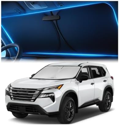 Magnelex Windshield Sun Shade for Nissan Rogue Sport 2017-2024, Foldable Car by Magnelex