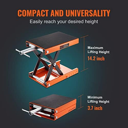 VEVOR Motorcycle Lift, 1100 LBS Motorcycle Scissor Lift Jack - Image 6