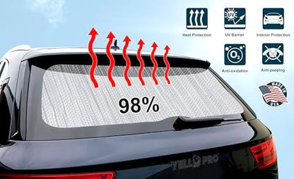 Rear Tailgate Sunshade Custom Fit - Image 2