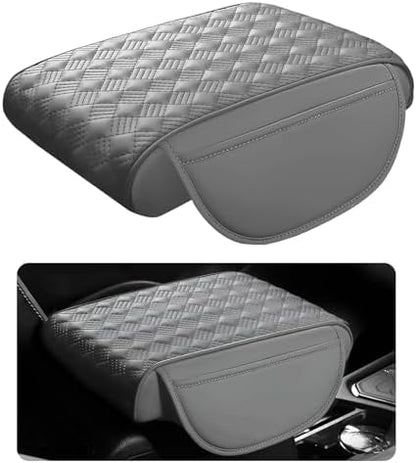 Car Armrest Cushion, 12.2"x8.3" Memory Foam Console Pad by Hbxdeco