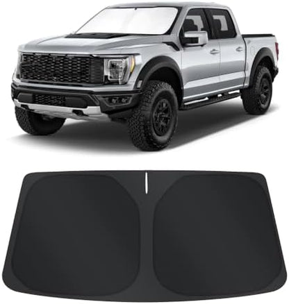 Front Windshield Sun Shade for 2015-2025 2026 Ford F150 F-150 by LHFLIVE