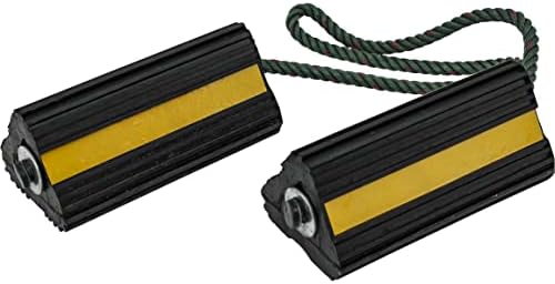 Buyers Products WC24483 Heavy Duty Wheel Chock Set, Rust & Chemical Proof - Image 6