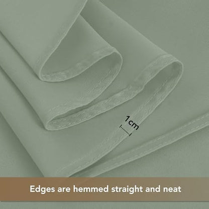 Grommet Outdoor Curtains for Patio Waterproof 8 Pcs 54x120 In Sage Green - Image 7