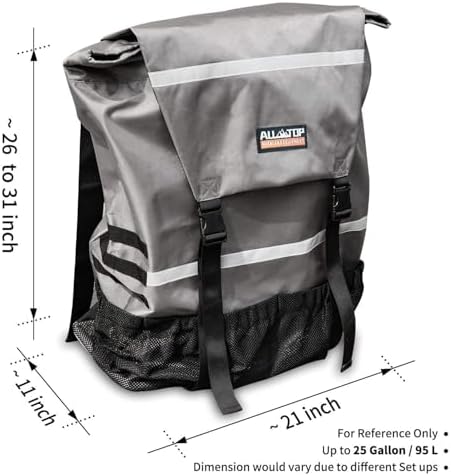 ALL-TOP Spare Tire Trash Bag, Heavy Duty Truck Tailgate Trash Bag, Cargo - Image 3
