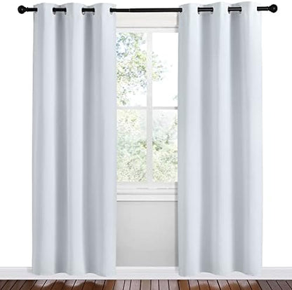 NICETOWN Room Darkening Draperies Curtains Panels, 2 Panels, 42 by 78, Window - Image 2