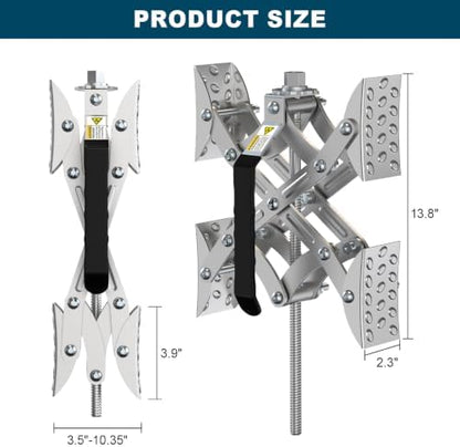 RV X Chocks Wheel Stabilizer for Travel Trailers, RV X-Shaped Wheel Chocks - Image 6