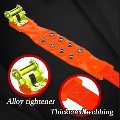Snow Tire Chains for Fiat 124 Spider Classica Convertible 2017-2020, Traction - Image 4