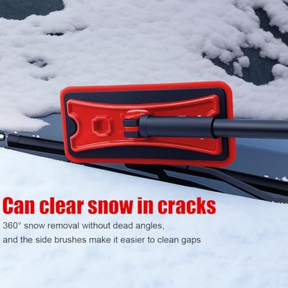 36" Car 3-in-1 Snow Brush, Detachable Extendable Vehicle Windshield Ice Frost - Image 4