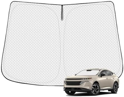 Canvcle Windshield Sun Shade for 2025-2026 Nissan Murano Accessories Thicken by Canvcle