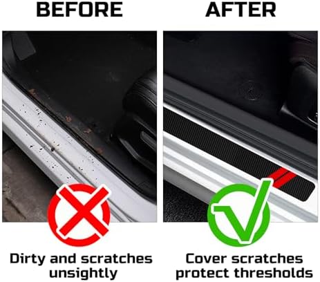 Car Door Sill Protector Fits for Dodge Charger Challenger Durango - Image 5