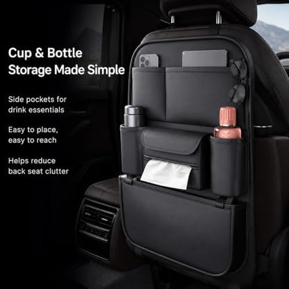 KOVOA Premium Leather Car Seat Organizer - Image 3