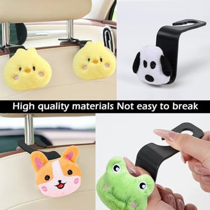 2Pack Avocado Car Seat Headrest Hook Car Purse Hook Cars Seat Hooks - Image 4