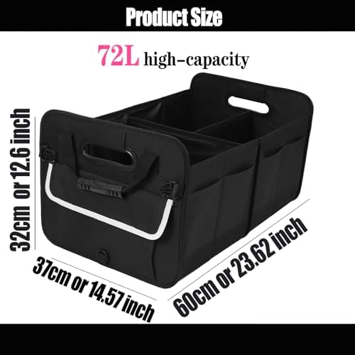 titiyiof Trunk Organizer for SUV & Sedan, Car Organizers and Storage, - Image 2