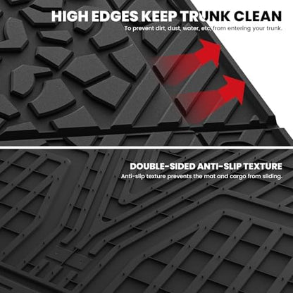 LASFIT Cargo Mat for Jeep Wrangler 4XE 2021-2025 4 Doors - Image 4