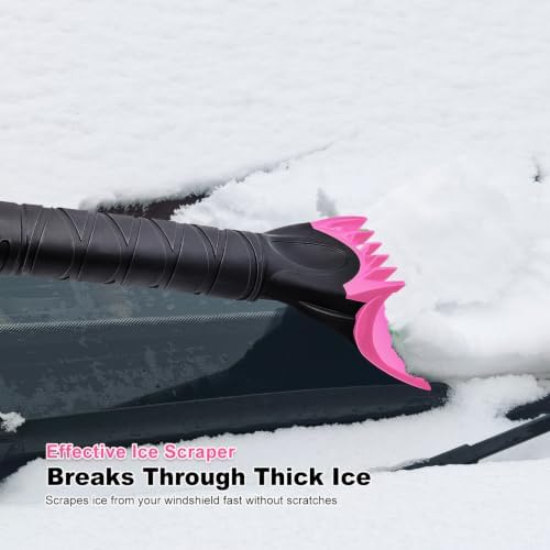 SEAAES 46.7 Inch SUV Long Snow Scraper and Brush - Image 6