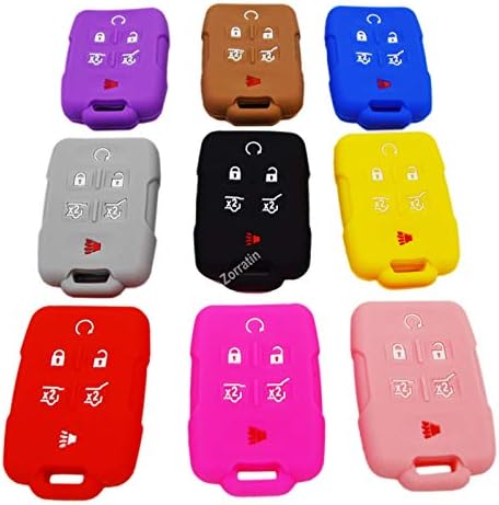 Silicone Remote Key Fob Cover Protector GMC Yukon and Chevrolet Suburban Tahoe - Image 5