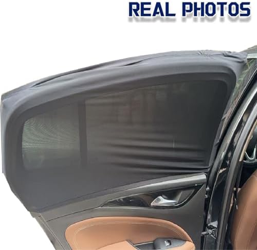 Car Rear Window Screens for Side Windows, 2 Pack Side Window Sun Shades - Image 7