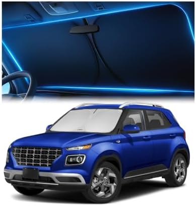 Magnelex Windshield Sun Shade for Hyundai Venue 2020-2026, Foldable Car Window by Magnelex