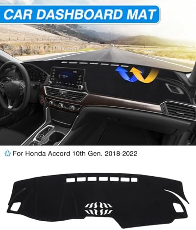 CARTIST Dash Cover for Honda Accord 2018-2021 2022 Dashboard Cover Mat - Image 2