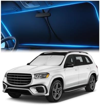 Magnelex Windshield Sun Shade for Mercedes Benz GLS 2020-2026, Foldable Car by Magnelex