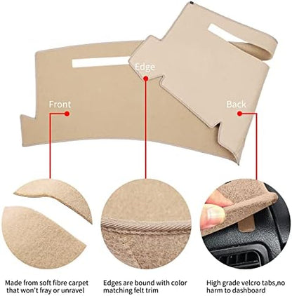 Dashboard Cover for Chevrolet Silverado 1500 2500 3500 1999-2006 Avalanche - Image 4
