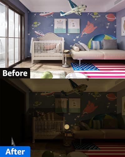 Sumobaby Blackout Curtains Portable 52”x72” No Drill Black Out Window Cover - Image 6