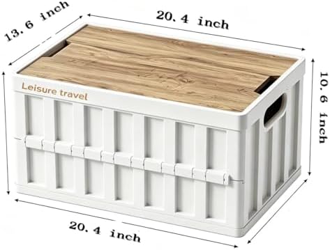 3 Pack 50L Mix Color Random Collapsible Storage Crate - Image 5