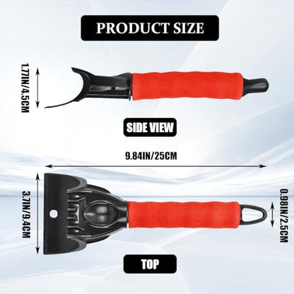 Ice Scraper for Cars and Small Trucks, Ice Scrapers for Car Windshield - Image 2