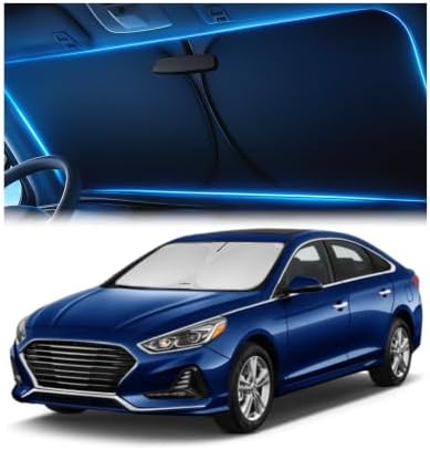 Magnelex Windshield Sun Shade for Hyundai Sonata 2015-2019, Foldable Car Window by Magnelex