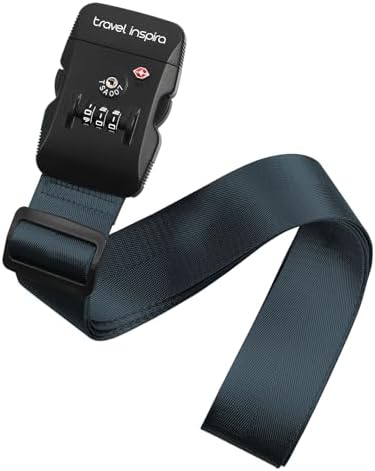 Travel Inspira Heavy Duty Luggage Straps by TravelInspira