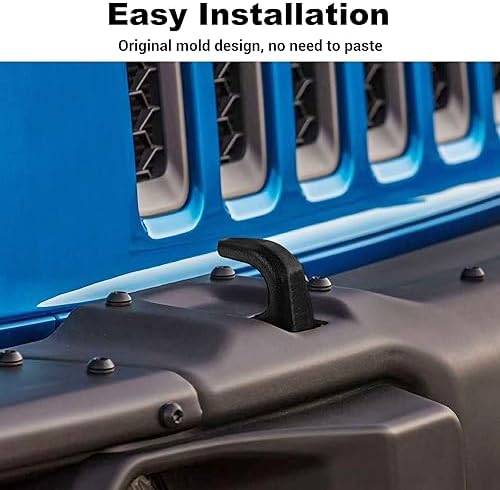 JWWY Tow Hook Protector Cover for Jeep Wrangler JK JL & Gladiator JT 4xe - Image 4