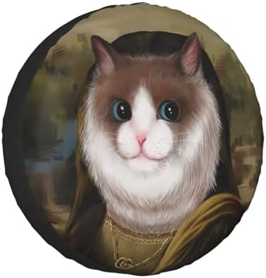 Funny Cat Spare Tire Cover Wheel Protectors by Ovitssrk