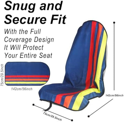 Car Seat Cover Protector Front Seats, - Image 3