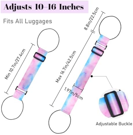 Multi Use Strong Adjustable Luggage Connector Straps - Image 2