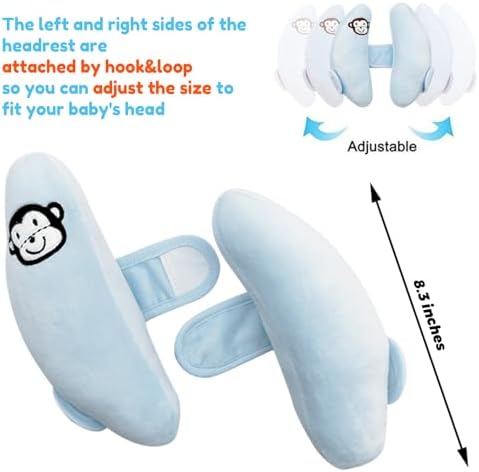 Baby Head Neck Support Pillow, Baby Travel Pillow Cushion - Image 6